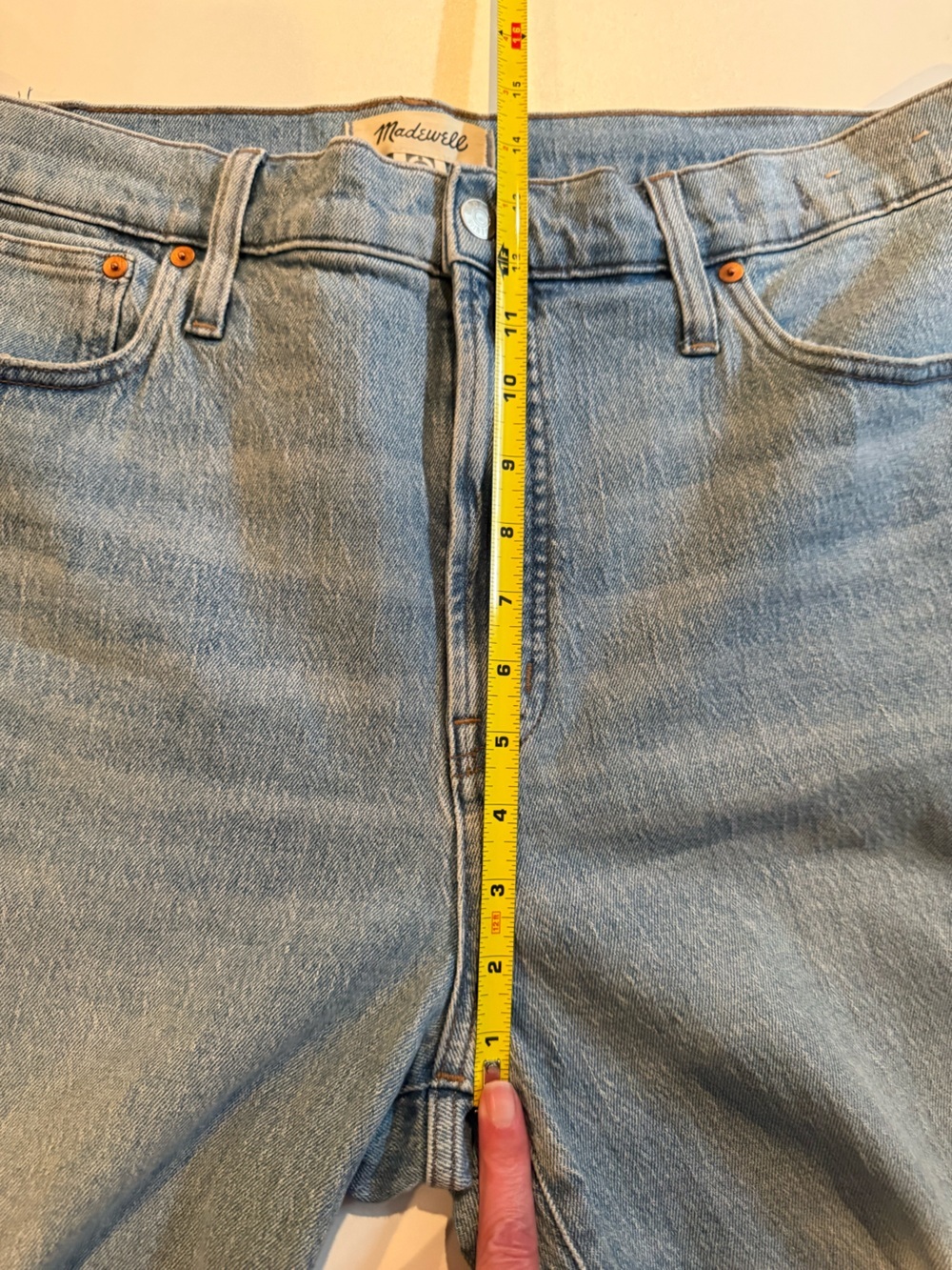 Madewell Tall Perfect Vintage Wide-Leg Crop Jean in Altoona Wash Size 33 - Picture 11 of 12